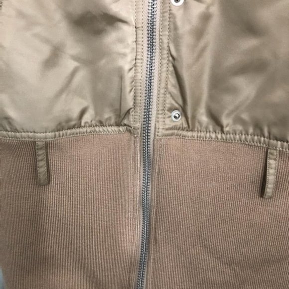 RARE OPENING CEREMONY TAN OVERSIZED BOMBER JACKET TUNIC SIZE XS - Picture 8 of 10